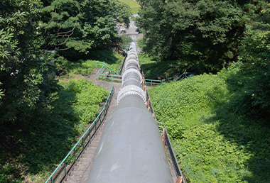 余水路遠景